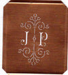 JP - Besonders hübsche alte Monogrammschablone