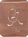CA - 90 Jahre alte Stickschablone für hübsche Handarbeits Monogramme