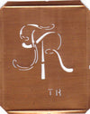TR - 90 Jahre alte Stickschablone für hübsche Handarbeits Monogramme